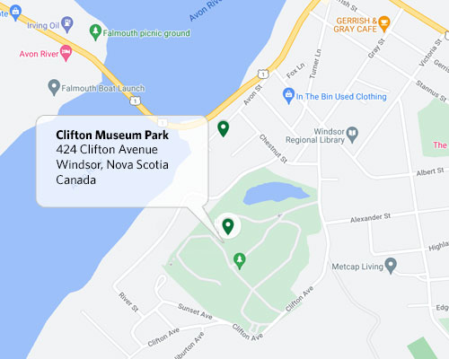 Google map of Clifton Museum Park.